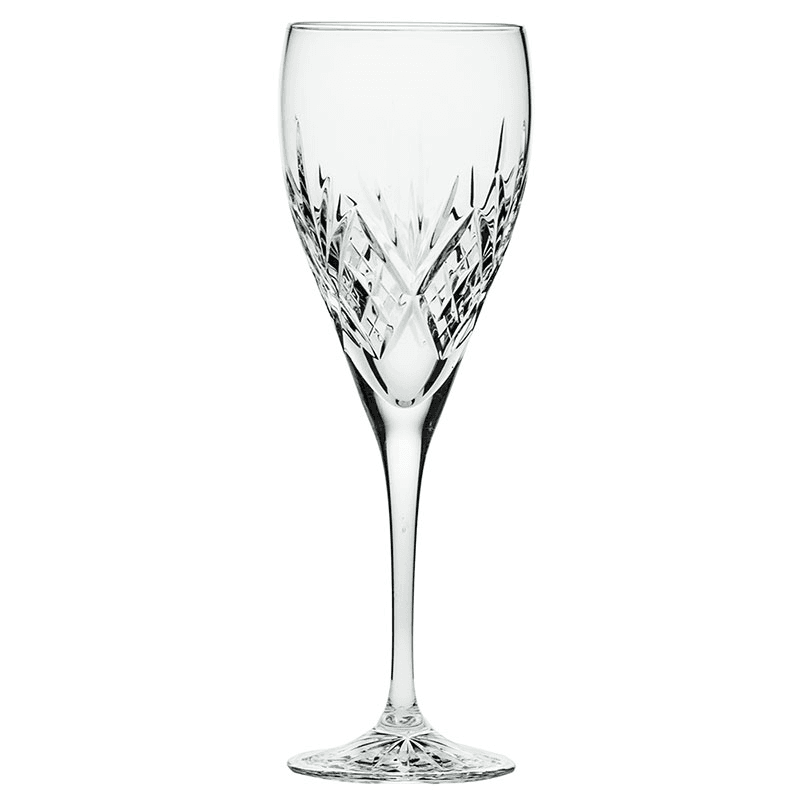 Highland Set of 2 Wine Glasses, 320ml, Clear