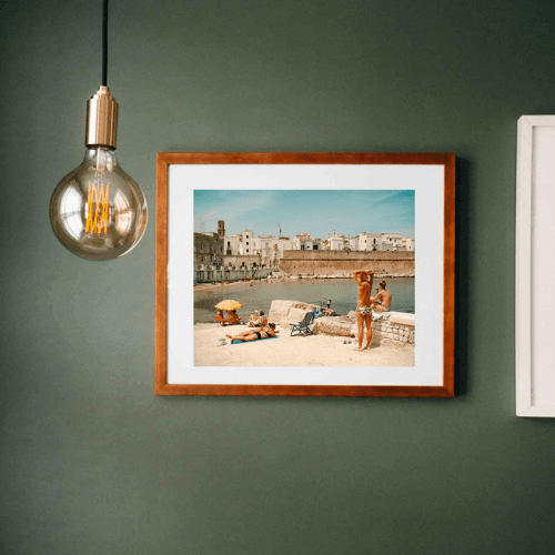 Image showing the Rory Langdon-Down Sun - Monopoli Print, 40 x 33cm, Multi product.