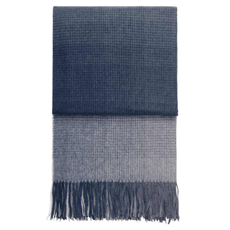 Horizon Throw, H200cm x W130cm, Dark Blue