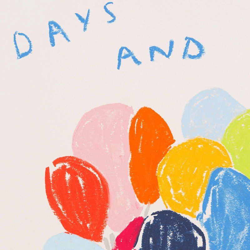 Lucy Mahon Days and Nights of Kitchen Dancing Print, A3, Multi