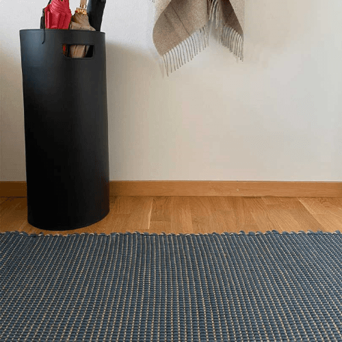 Image showing the Hazelnut Rug, H60 x W150cm, Dark Blue product.