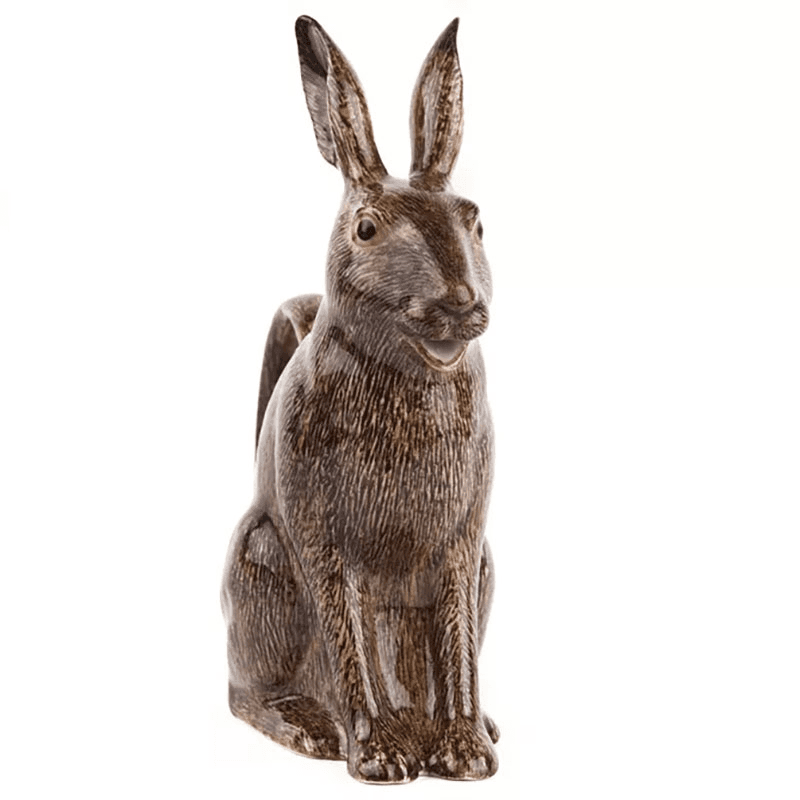 Hare Water Jug, H17cm, Brown
