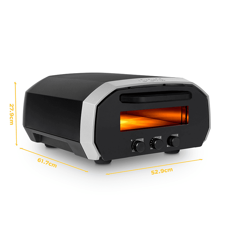 Volt 12 Electric Pizza Oven, Black