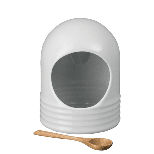 Image showing the James Martin Cook Salt Pig, Soft Grey product.