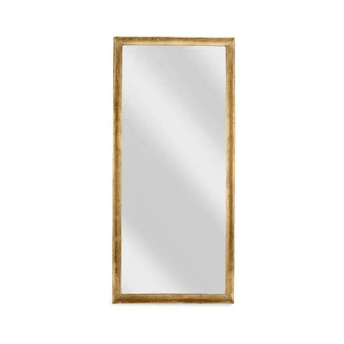 Image showing the Yadur Full Length Mirror, H166.5 x W75.5cm, Antique Brass product.