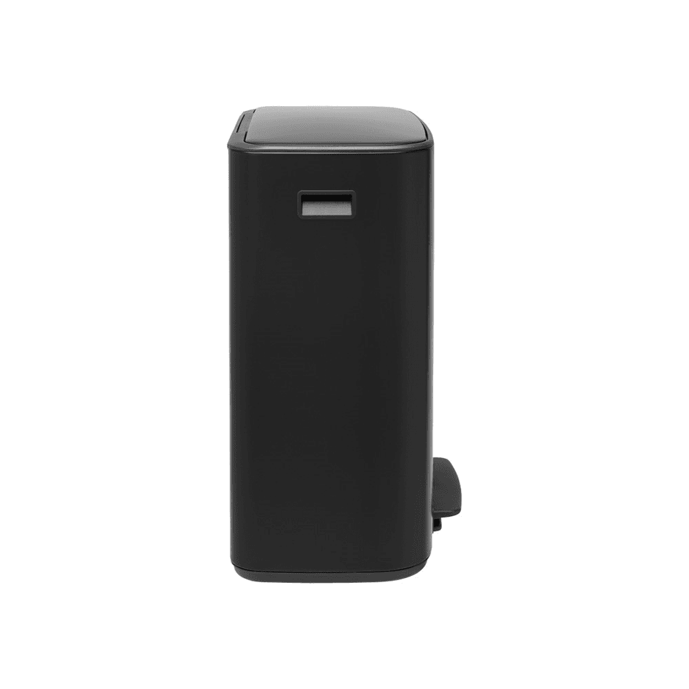Bo Pedal bin, 2 x 30L, Matt Black