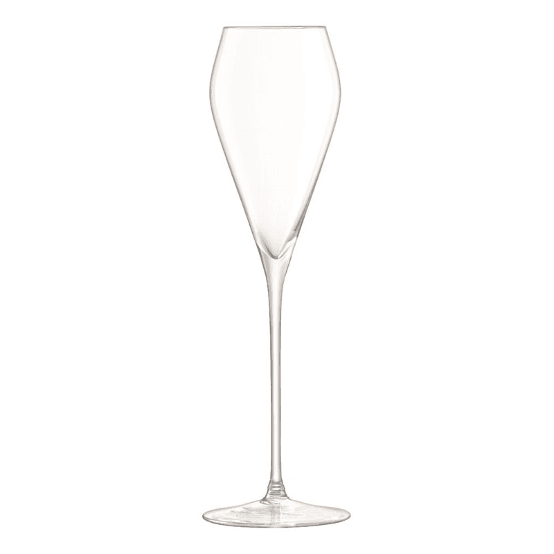 Wine Pair of Prosecco Glasses, 250ml, Clear
