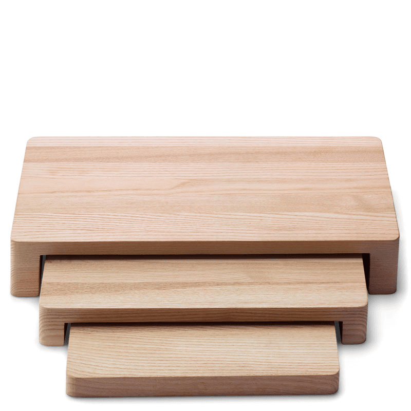 Collective Wooden Platter Set, Ash