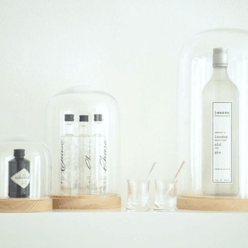 Image showing the Pleasure Dome Small display case, W12.5 x H13cm, Beech product.