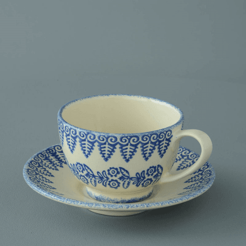 Image showing the Lacey Blue Cup and saucer product.