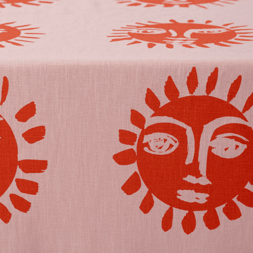 Image showing the Sunne Bed Bolster, 20 x 135cm, Sherbet product.