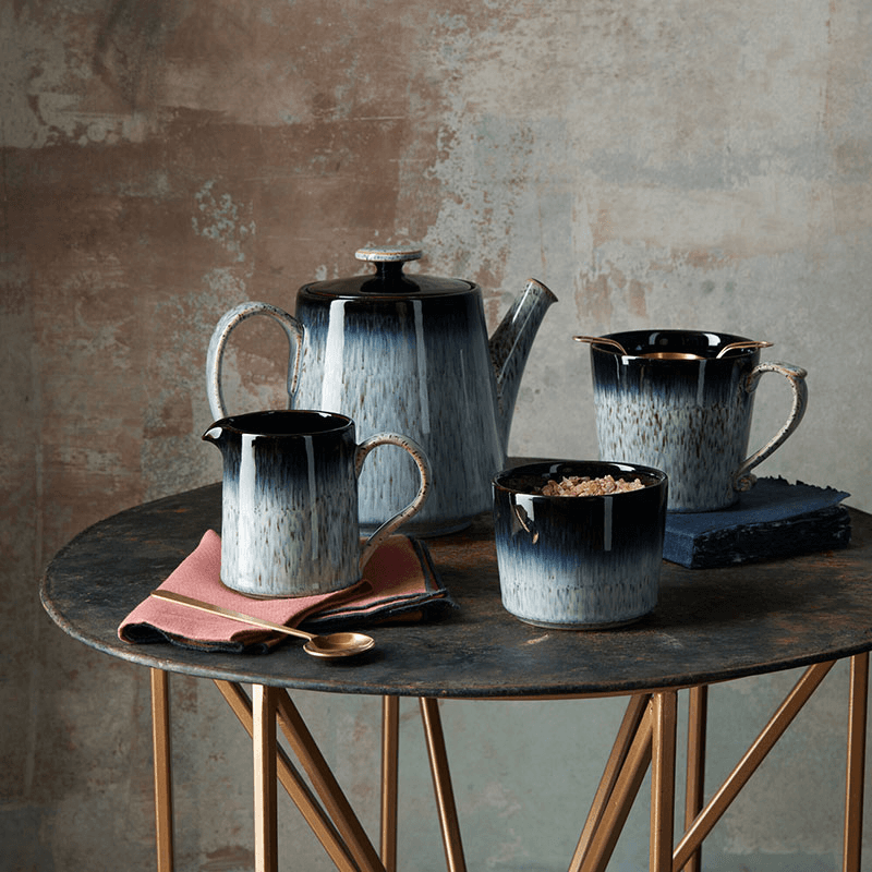 Halo Straight Sided Teapot, 1.1L, Grey