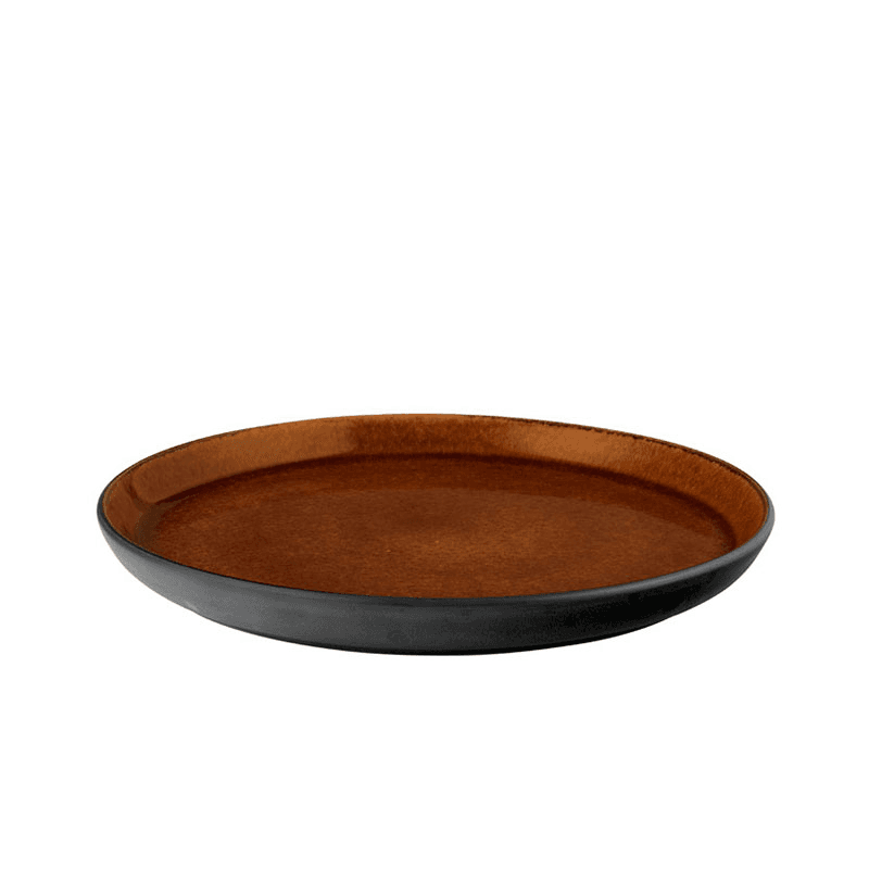 Gastro Plate, D21cm, Amber