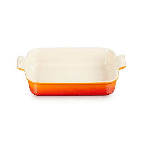 Image showing the Stoneware Rectangular dish, 32 x 28cm - 3.85 litre, Volcanic product.