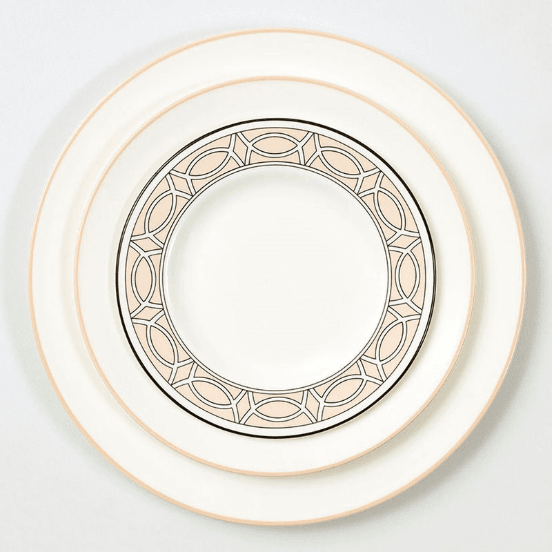 Dessert Plate, D21cm, Blush Rim