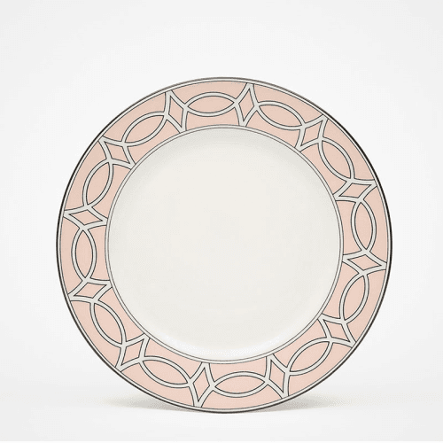 Image showing the Loop Set of 2 Dessert Plate, D21cm, Blush product.
