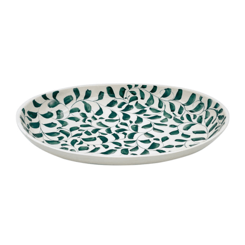 Image showing the Scroll Platter, W23 x L30cm, Green product.
