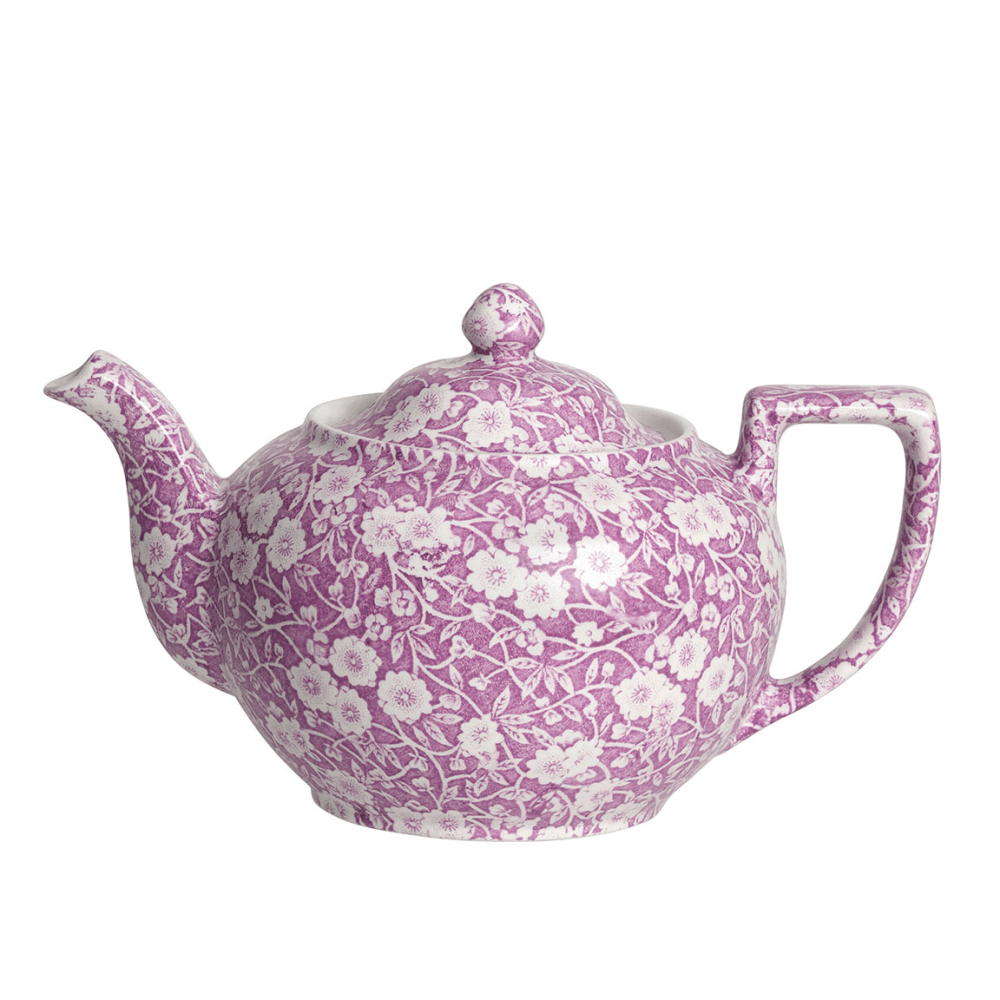 Blossom Calico Teapot, 800ml, Lilac