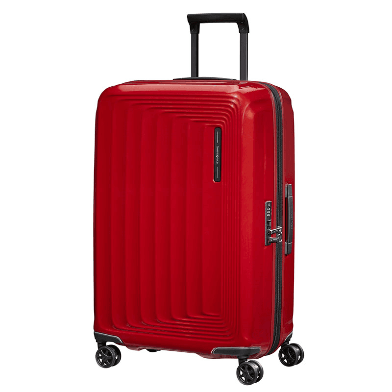 Nuon Suitcase, H69 x L45 x W28/31cm, Metallic Red