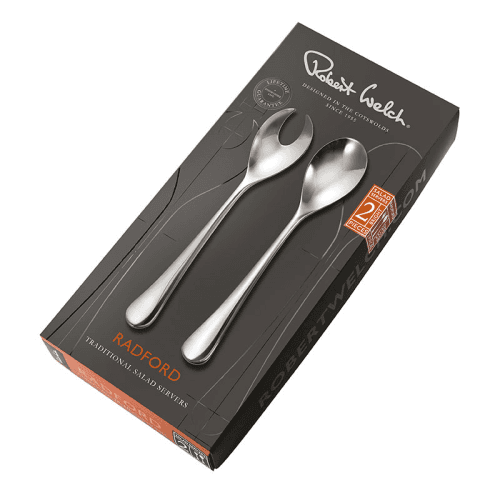 Image showing the Radford Traditional Salad Servers, Stainless Steel product.