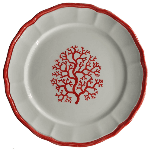 Image showing the Coral Plate, D28cm, White product.