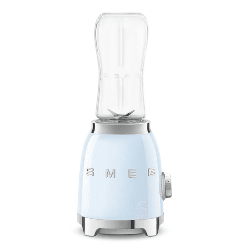 Image showing the 50's Style Mini Blender & Smoothie Maker, 600ml, Pastel Blue product.