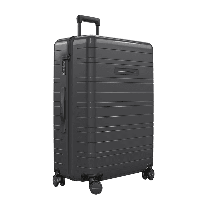 H7 Smart Suitcase, H77 x W28 x L52cm, Glossy Graphite