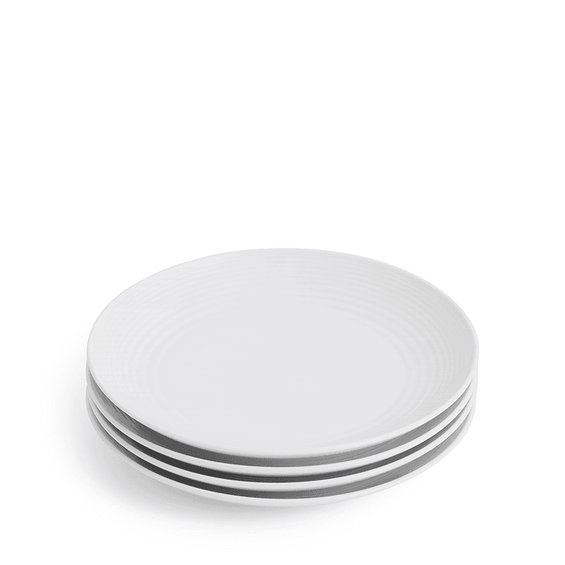 Gordon Ramsay Maze Set of 4 Plates, D22cm, White