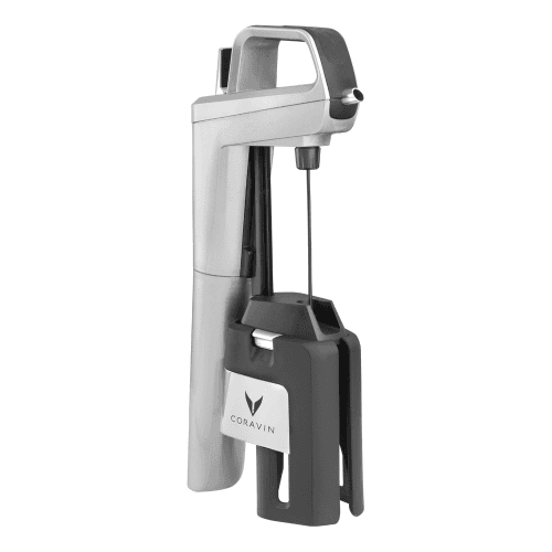 Image showing the Timeless Six + Wine Preservation System, Silver product.