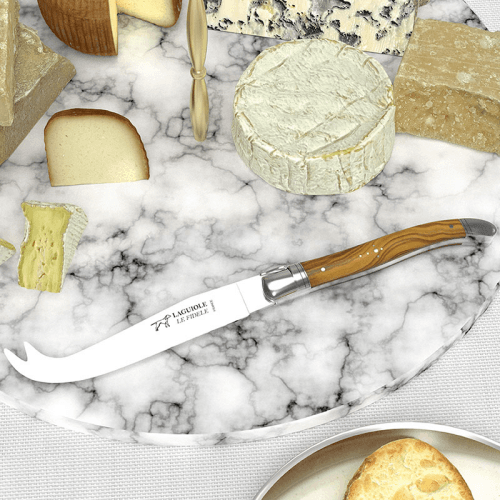 Image showing the Laguiole Cheese Knife, Olive Handle product.