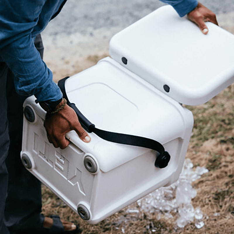Roadie 24 Cool Box, H44cm, White