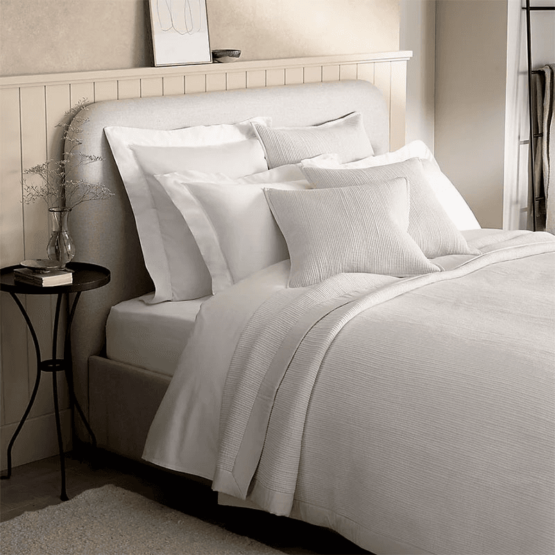 Belgravia Quilt, King/Super King, Cloud