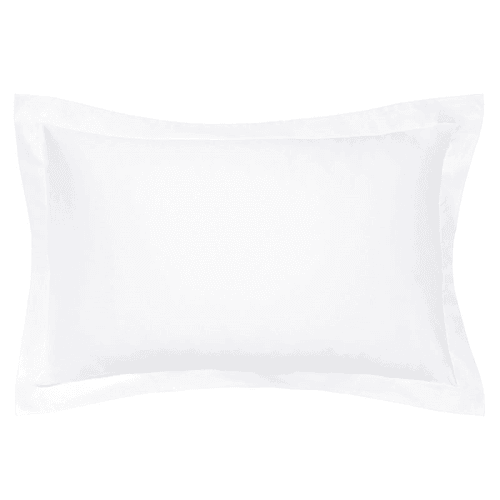 Image showing the Bob Plain Dye Pillowcase, White product.