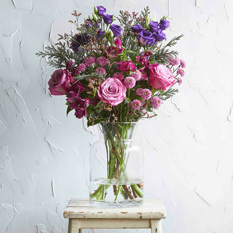 Classic 3 Month Flower Subscription and Bespoke Vase