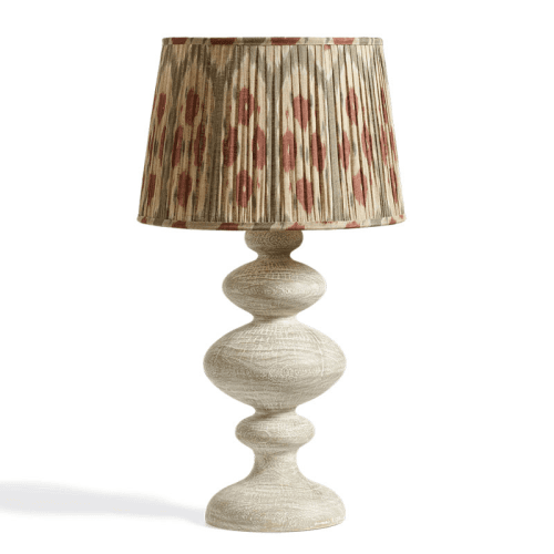 Image showing the Minerva Table Lamp, H64cm x Diameter 24cm, Cloud Wash product.