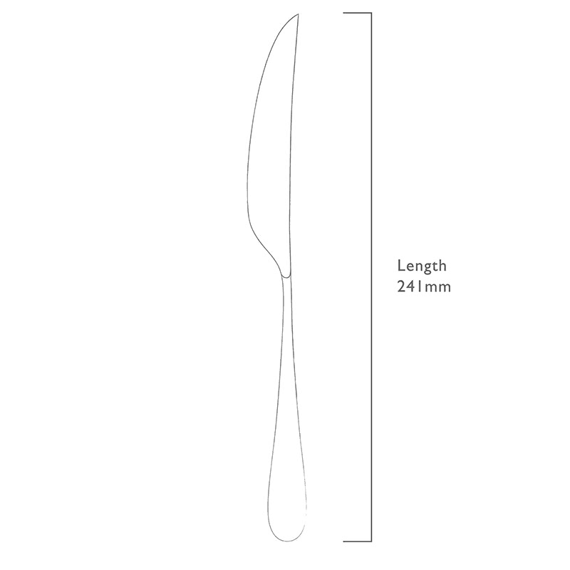 Sandstone Set of 4 Steak Knifes, L24cm, Stainless Steel