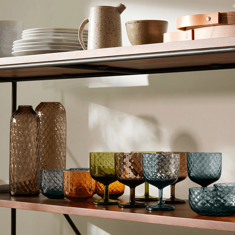 Dapple Tumblers Set of 2, 300ml, Woodland Green