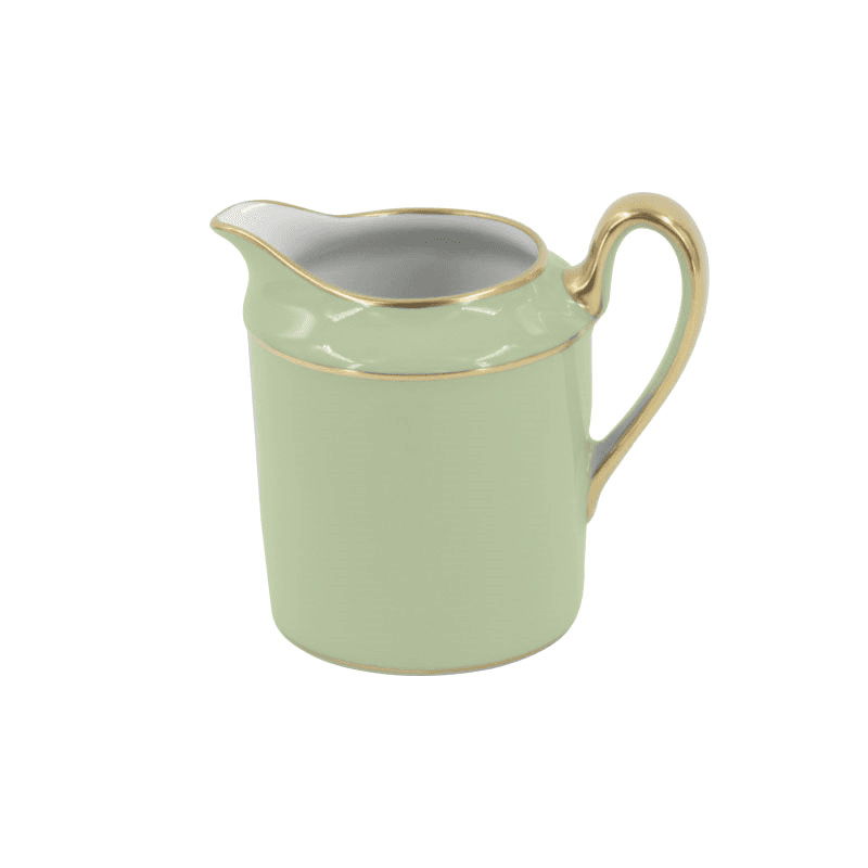 Sous Le Soleil Empire Cream Jug, 150ml, Matt Gold Classic Pastel Green