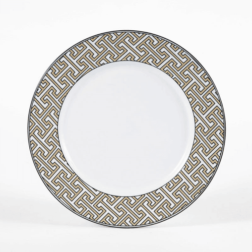 Image showing the Maze Set of 2 Dessert Plate, D21cm, Truffle product.