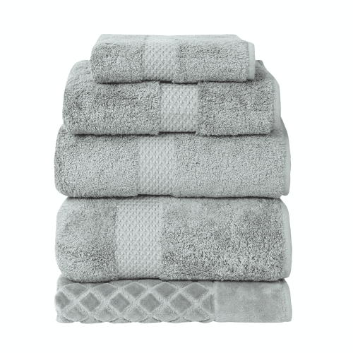 Image showing the Etoile Hand towel, 55 x 100cm, Platine product.