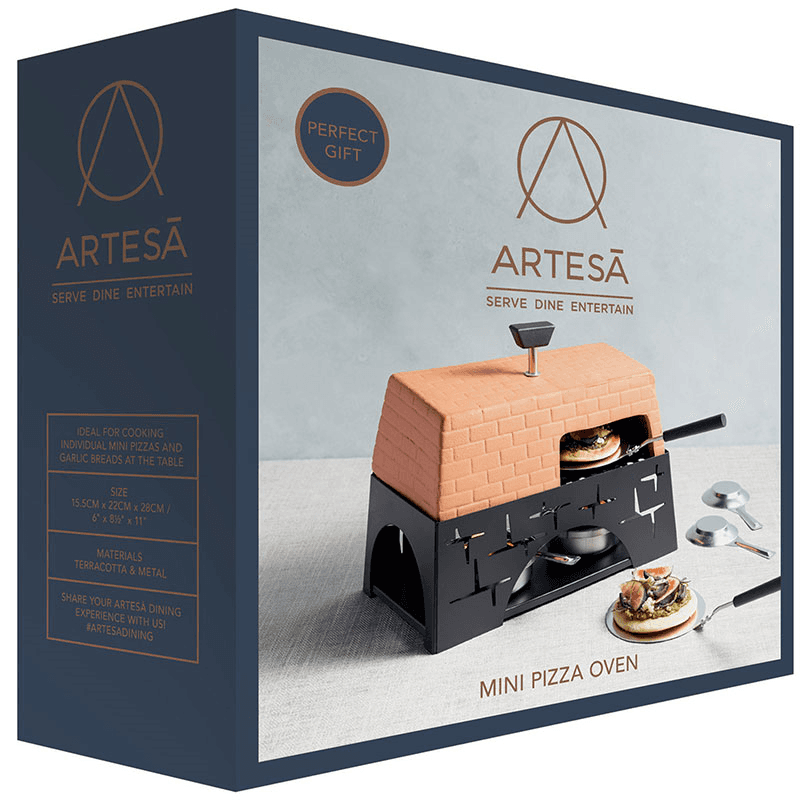 Mini Tabletop Pizza Oven, Terracotta