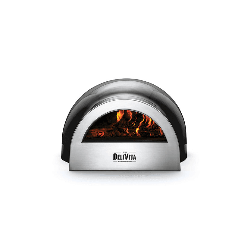 Wood-Fired Pizza Oven, Very Black