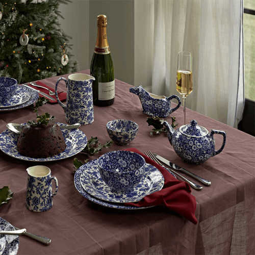Image showing the Calico Cow Creamer, 150ml, Blue product.