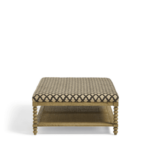 Image showing the Gwendolen Coffee Table, H42cm x W140cm x D89cm, Serigraph Black / Natural product.