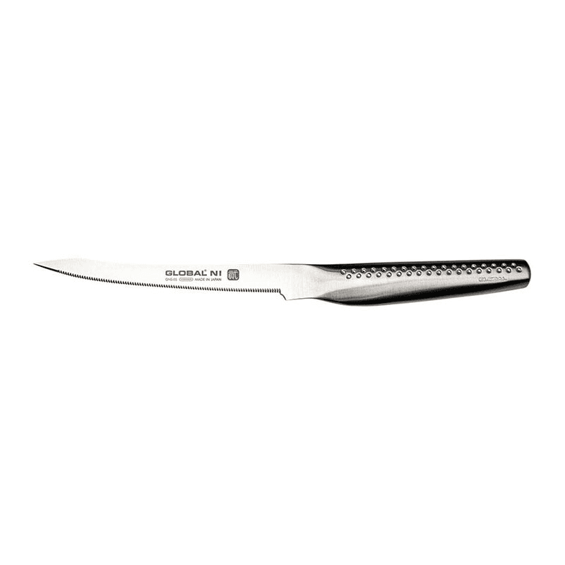 Ni Serrated Tomato Knife, 14cm, Silver
