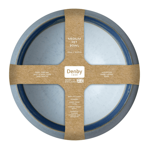 Image showing the Studio Grey Pet Bowl, D21 x H7cm, Grey product.