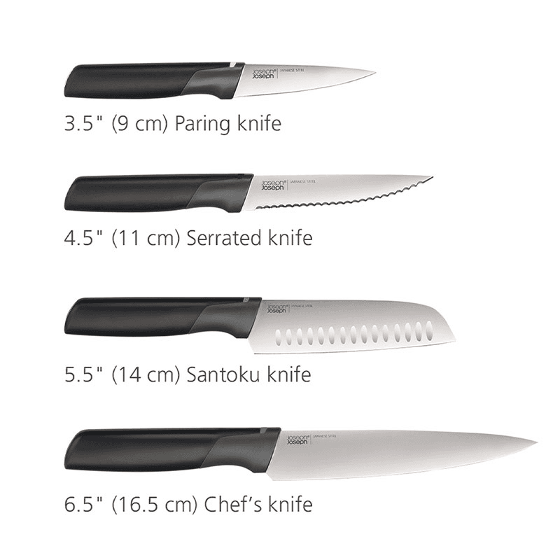 Folio Plus 8 Piece Knife & Chopping Board, Sky