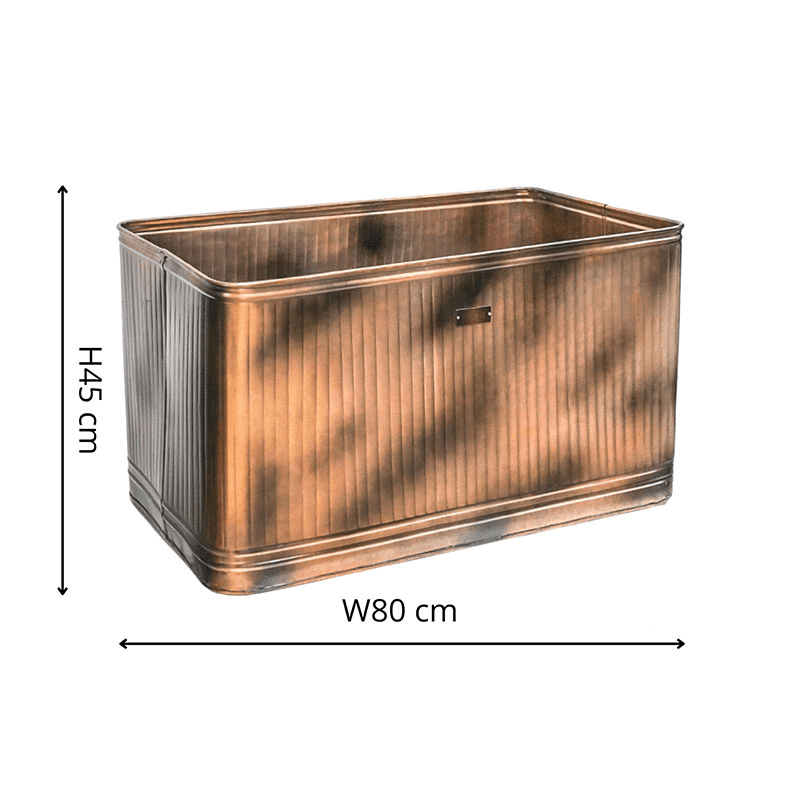Hampton Planter, D80cm, Copper