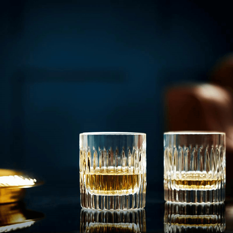 Connoisseur Aras Pair of Whiskey Glasses, 350ml, Clear