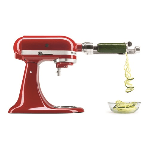 Spiralizer with peel, core and Slice (4 blades)